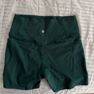 HALARA Teal Biker Shorts